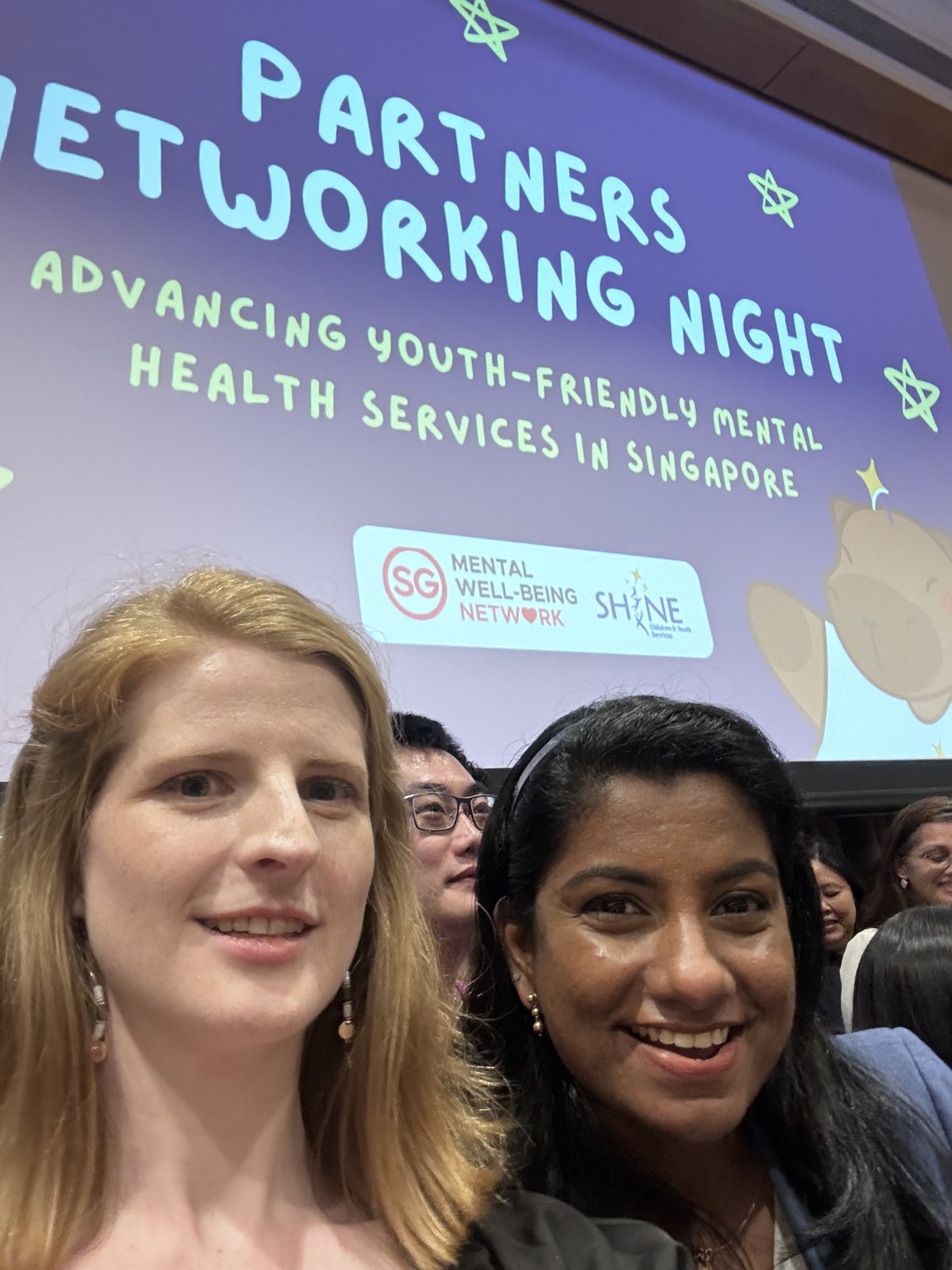 Dr Marie-Claire Reville at the SG Mental Well-Being Network Partners Networking Night